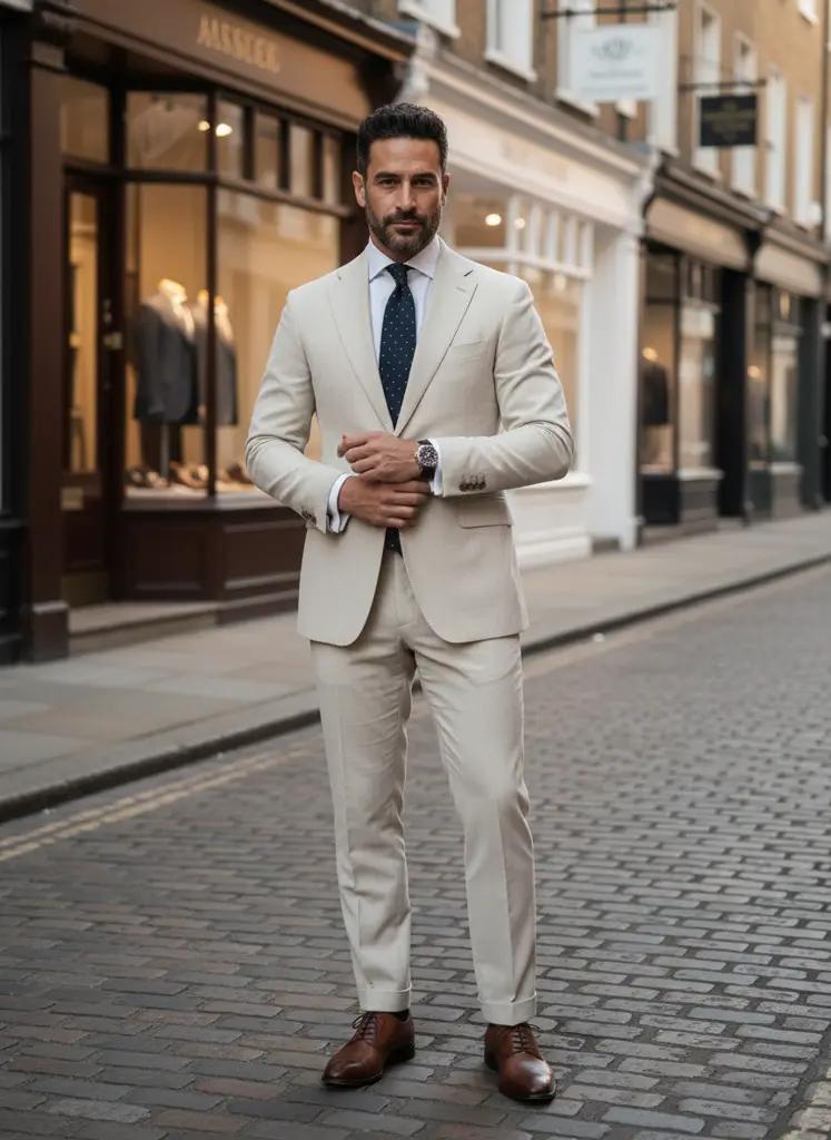 Maatpak — Italiaanse wol, slim fit (V1437)