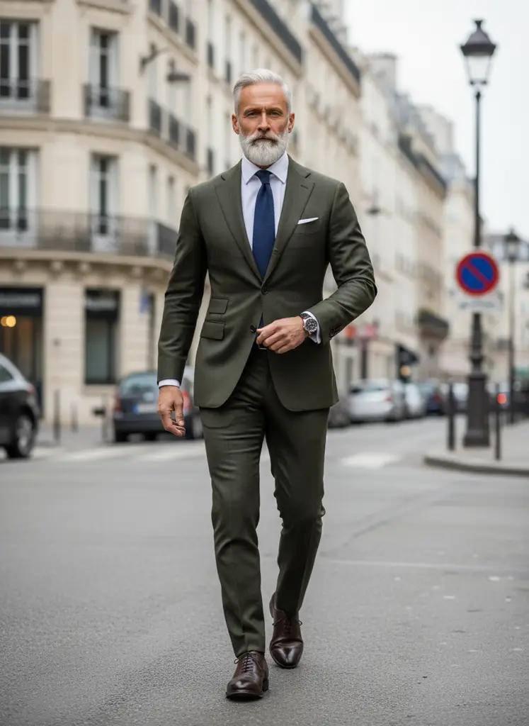 Maatpak — Super 130's wol, slim fit (V1816)