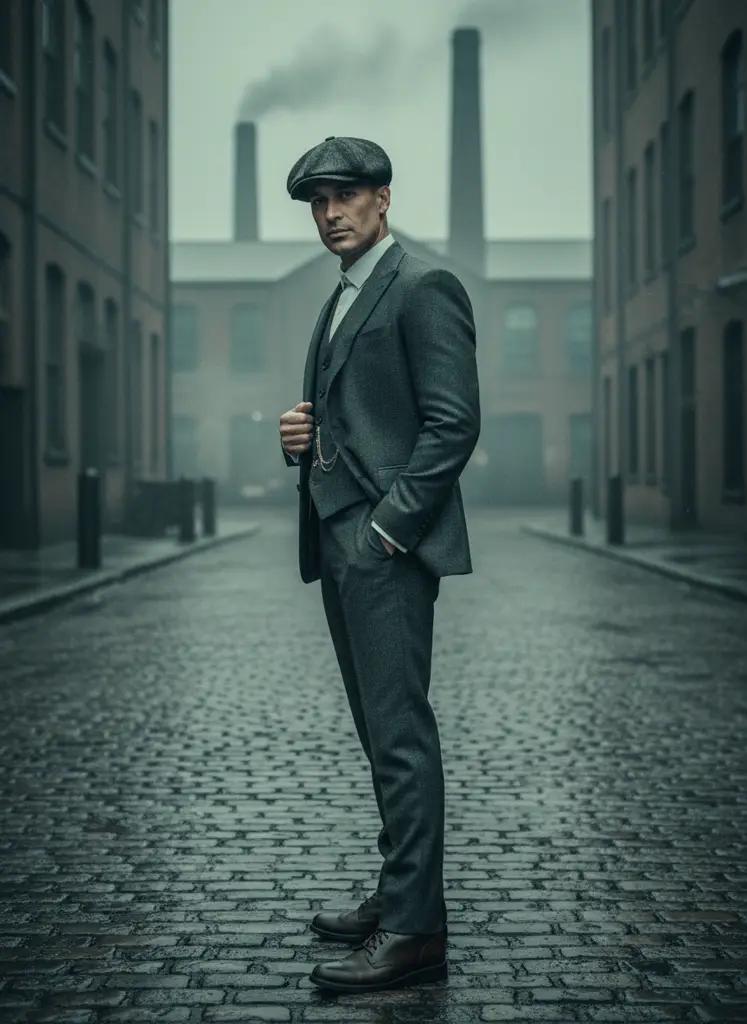 Vintage maatpak — Super 110's wol, slim fit (V2717)