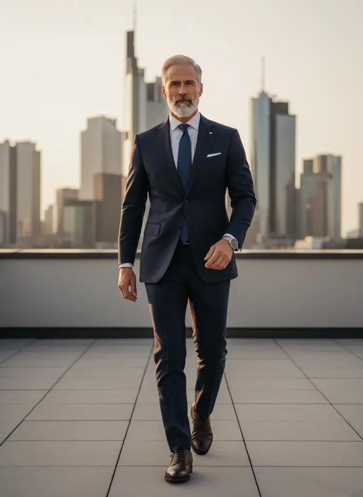 Maatpak — Super 110's wol, slim fit (V2825)