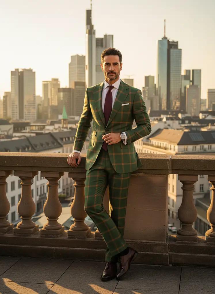 Maatpak — Italiaanse wol, slim fit (V2816)