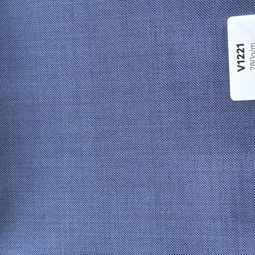 Staal Super 130's wol, blauw